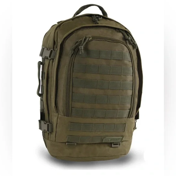 Highland Tactical Rumble Backpack - NWOT - Dark Green/Olive Drab - Picture 3 of 6